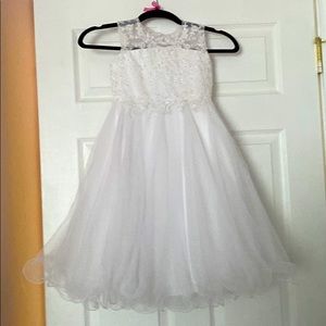 Joan Calabrese - White tea length - dress size 5